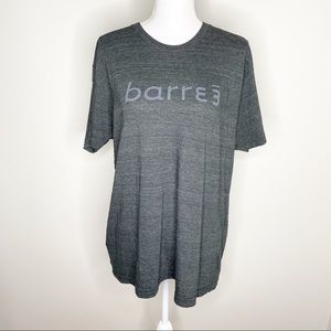 BARRE 3 short sleeve logo t shirt xl
